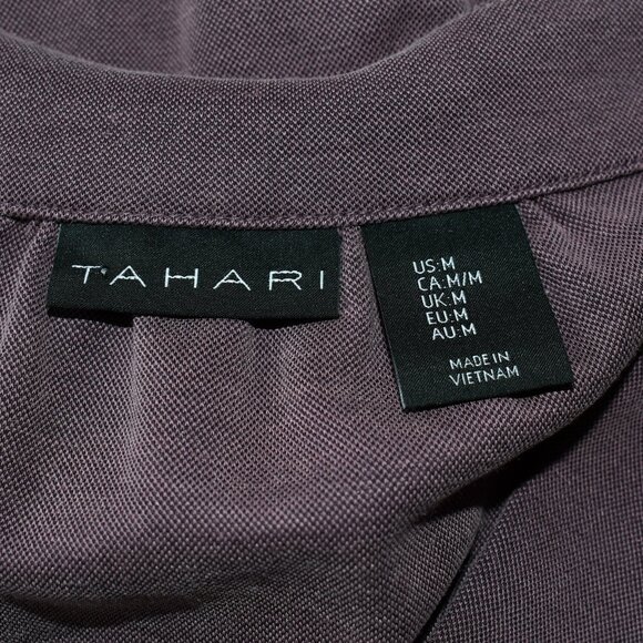 TAHARI Purple Dress - Picture 3 of 3